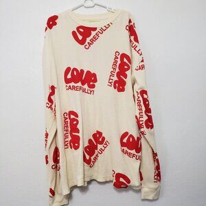 Market Love Carefully Thermal Long Sleeve
